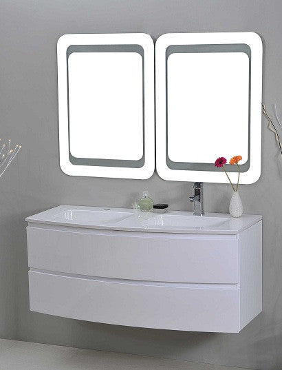 Chloe Double Bowl Wall Hung Vanity