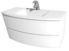 Chloe Vanity 1050 2 Drawer Single Basin 1