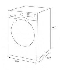 Front Loader Washing Machine 8.5kg 7