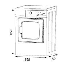 Parmco Tumble Dryer 6KG 1