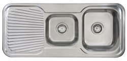 Stainless Steel 1 & 1.5 Bowl Sink