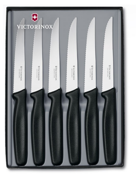 Steak Knife Set 6 Point Tip